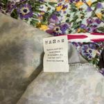 Allegra K Allegra Ruffle floral Chiffon Tie Neck Puff Short Sleeve women's smoke dress M Photo 6