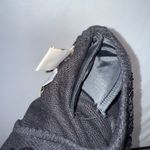 Kathie Lee Collection Vintage Beaded Sequin Goth Kathie Lee V Neck Long Sleeve Scalloped Sweater Tunic Photo 6