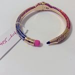 Betsey Johnson NWT  Rhinestone Pencil Bracelet Photo 1