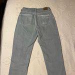 American Eagle  Green Distressed Mom Straight jeans Photo 2