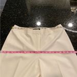 Lafayette 148  Off White Cream Wool Power Suit Pant Blazer Set Size 12 & 14 Photo 9