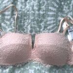 Aerie Pink Lace Bralette Photo 0