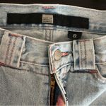 Marithe Francois Girbaud denim jeans and buttondown sleeveless vest SET, sz L/8 Blue Photo 2