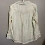 Soma  Cotton Gauze Long Sleeve Notch Collar Pajama Top Photo 4