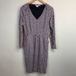 Boden Romilly Black Pink Heart Print Jersey Dress Size 10L Photo 1