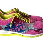Reebok  Women’s Sneakers Tennis Shoes Dual Compound Pink Yellow Multi Size 9.5 Photo 2