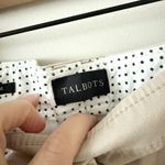 Talbots Perfect Crop Chino Pant in Light Tan Size 10 Photo 2
