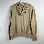 Blue B. Size M Movement Solid Honey Dove Beige Pullover Snap Hoodie Sweatshirt Size M Photo 7