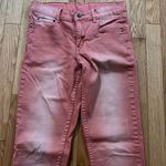 Cheap Monday  Tight Washed Red Slim Stretch Jeans. 28/32 Photo 3