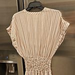 ๐MIRTH๐ Granada Dress ~ Bronze Stripe Print Medium Tan Photo 14