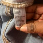 Wonderly Floral and Stripe Patchwork Denim Cut Off Shorts Plus Size 20W Photo 3