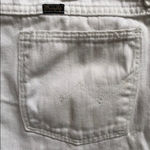 Vintage Wrangler white denim high waist mom jeans shorts 34 waist Photo 5
