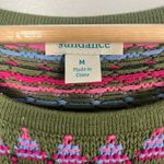 Sundance cotton Green and Pink knitted tank top size medium Photo 1