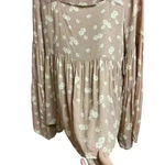 Altar'd State Alter'd State Flared Sleeve Floral Blouse Boho Style Women's Size Medium Photo 4