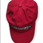 Port Authority  red Keep Austin Weird adjustable cap. EUC Photo 1