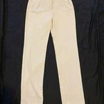 Akris $895 VTG NWT 2 Corduroy Pants Cotton Camel Wool High Waist Trousers Ivory Photo 0
