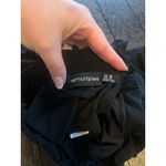 Pretty Little Thing Black Sheer Ruched Mesh Pants  EUC Size 14 Club Wear Photo 5