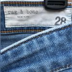 Rag and Bone Dre Low Rise Slim Boyfriend Jeans | Distressed Size 28 Photo 4