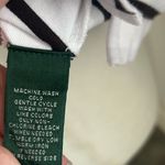 Ralph Lauren Lauren Active Striped Quarter Zip Polo Shirt White Size L Photo 6