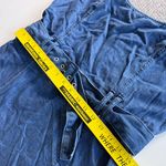 American Eagle  Dark Blue Denim Belted Mini Dress or Jumper Size Large Photo 9