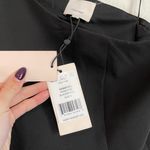 Cinq à Sept Cinq a Sept One Shoulder Tulle Puff Sleeve Black Dress Photo 8