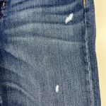 Madewell Size 27 Blue Distressed Cropped Classic Straight Leg Jeans Photo 6