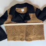Nine West NWT Womens Teddy Jacket Size XXL Color Block Full Zip Comfort Cozy Photo 8