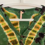 Me Ko Vintage 2000s  Green Tie-Dye 3/4 Sleeve Top Size Juniors Large Photo 7