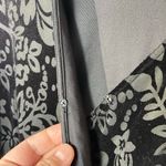 Anthropologie Saylor The Rebecca Black Velvet Floral Burnout Romper Photo 3