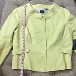 Y2K Nicole by Nicole Miller Denim Blazer‎ Green Size 16 Photo 13