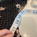 Vintage Samuel Blue Floral Black and Pink Women's Dress Y2K 90s Farmhouse Size M Photo 5