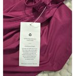 Buffbunny Collection BuffBunny Botanical‎ Tank Top Women's XS Pink Berry Cutout Open Back Curved Hem Photo 5