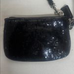 Coach Midnight Black mermaid Sequin Wristlet Photo 2