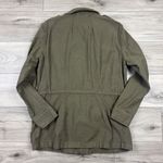 Free People  Not Your Brothers Surplus‎ Jacket Green Full Zip Cargo Utility Sz S Photo 5