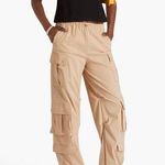 Alice + Olivia Stretch-shell cargo pants size 6 Color: Sand (New) Photo 0