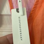 Anthropologie Anthropology Maxi Wrap Dress Vibrant Orange and Pink Dress length 55” bust 32” Photo 5