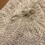 Zimmermann NWT 2016 linen white Empire black Dot Apron midi high low Dress AUSZ2 Photo 6