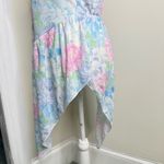 Vintage Petra Fashions Pastel Floral Nightgown Women’s Size Large USA Made Blue Photo 4