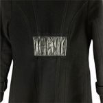 Mackage Wool Cashmere Leather Trim Short Coat Jacket Black Size XS Photo 6