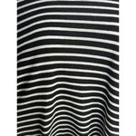 Old Navy  Women XL Stripes Drop Shoulder Sleeve Black‎ Shirt Casual Monochrome Photo 2