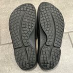OOFOS OOAHH unisex black comfort slide sandals women’s shoe size 9 men’s 7 Photo 9