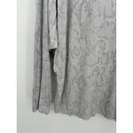 J.Jill Wearever Womens Gray Snake Print Long Sleeve Shirt Size L Loose Stretch Size L Photo 2