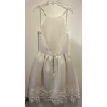 Dainty Hooligan Sweet As Sugar White Textured Dress - Size Medium Photo 4