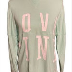 PINK - Victoria's Secret Victoria’s Secret PINK Light Green Hoodie XS-NWOT Photo 0