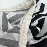 Anna October Off the Shoulder Stripe Dress Black White Midi Ruffle Sleeves Size undefined Photo 7