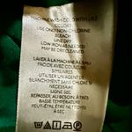 Anthropologie Green Textured Short Sleeve Button Front Midi Dress Small Photo 9