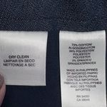 Nine West Dark Chambray  Stretch Front Slit Above Knee Skirt Women’s 4 Classic Photo 3