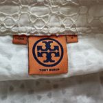 Tory Burch white eyelet lace mini skirt size 2 Photo 4