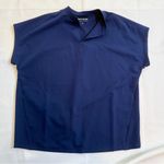 Mandala Scrubs Mandarin Dolman Top in Navy Blue Size XS NWOT! Photo 5