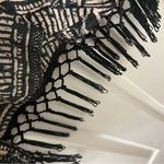 Antthony Black and Tan Cardigan Sweater Shawl Size XL Photo 5